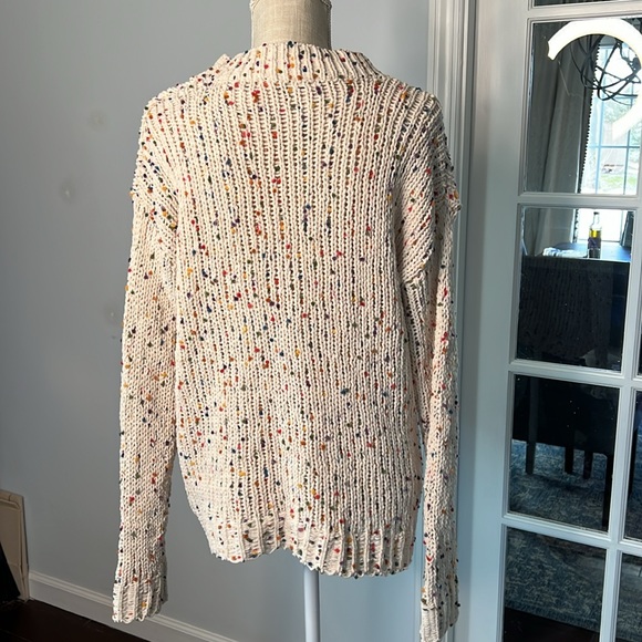 Violet Ruby sweater, cream with multicolor, XL - Picture 6 of 9